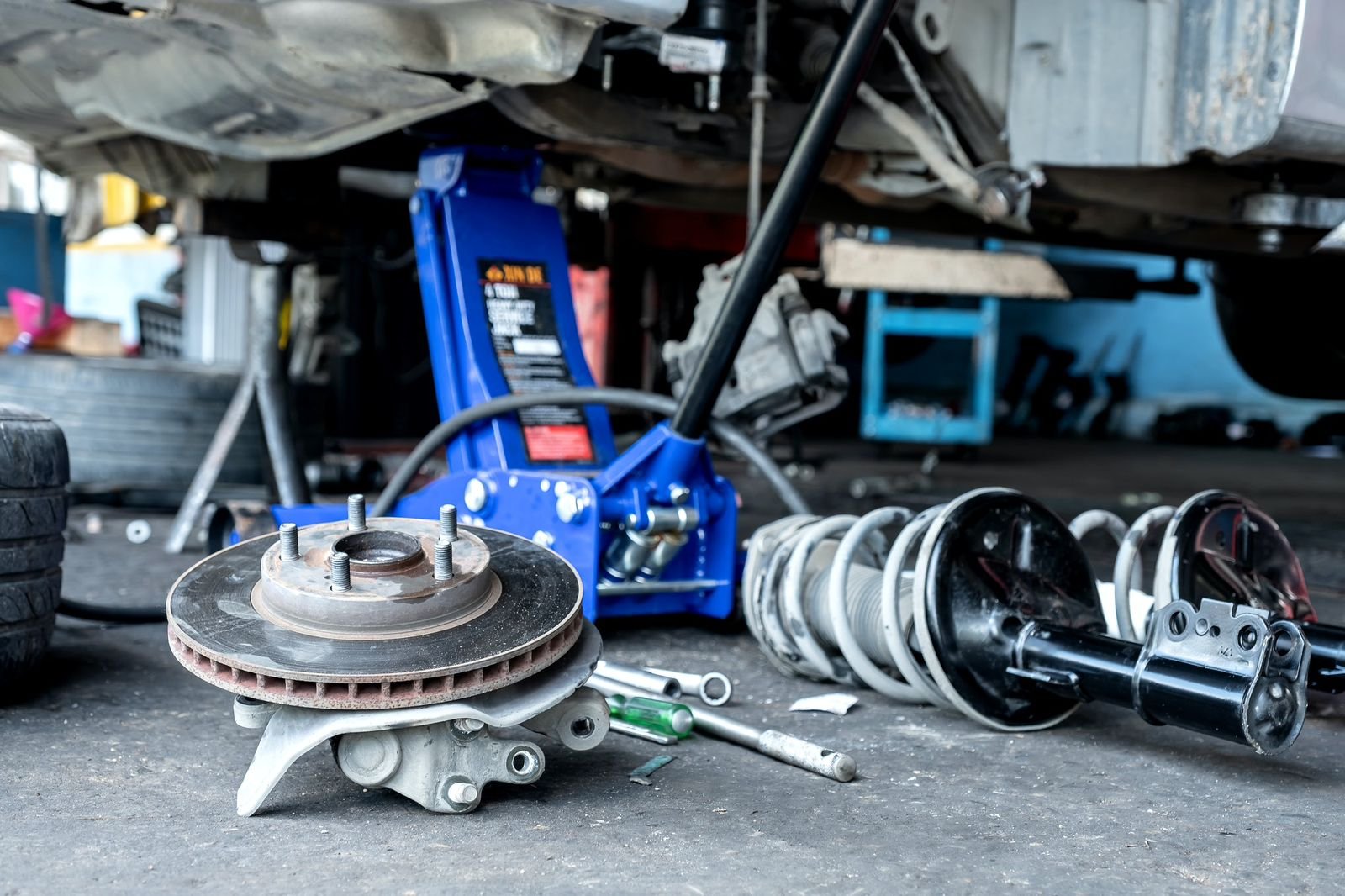 Steering & Suspension service at Ahmad Auto Garage