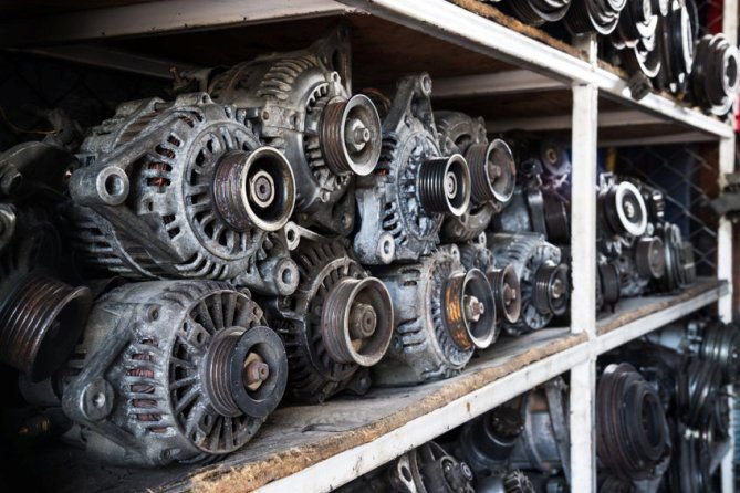 Used Spare Parts workshop view 5